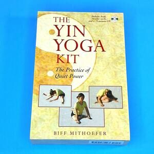 The Yin Yoga Kit Biff Mithoefer Book Set Cards CD Fitness Self-Care Meditation